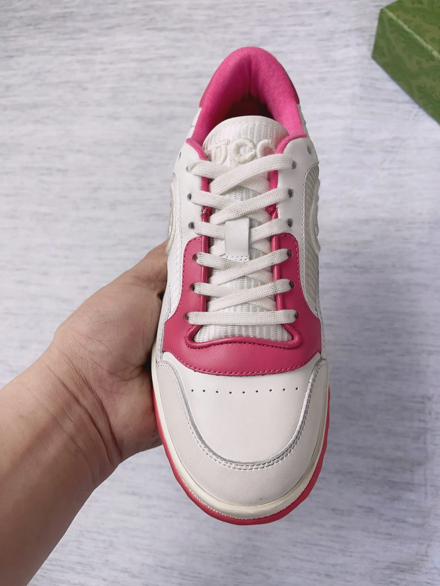 👟👟Ex-factory price 600👟👟 👑The top version of Gucci's latest popular MAC80 sneakers on the market, women's 35-40, men's 39-45 👏👏👏Welcome all bosses to compare and provide guidance...
